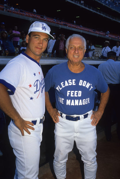 Don't Feed The Manager Tee - Championship Blue